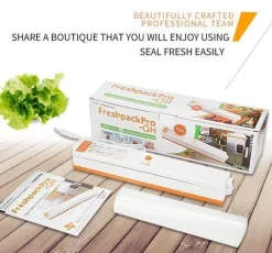 The Decor Haven Küche & Esszimmer-Elektrischer Vakuumierer – Lebensmittelkonservierungsgerät für Frische