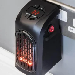 Comfort u0026 Style Gadgets Für Zuhause-Elektrischer Wandsteckdosen-Heizlüfter – Kompakte tragbare Heizlösung