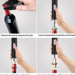 The Culinary Kit Küche & Esszimmer-Elektrischer Weinöffner - Eleganter automatischer Korkenzieher