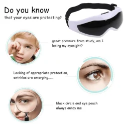 Decor Gesundheits- Und Entspannungstools-Elektrisches Augenmassagegerät – wohltuendes Entspannungsgerät für die Augenpflege