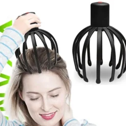 The Relaxation Nook Massageprodukte|Gesundheits-Gadgets-Elektrisches Kopfhautmassagegerät – Kopfstimulator zur Entspannung und Stresslinderung