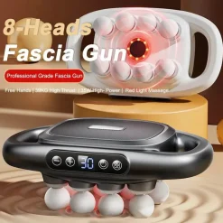 Tranquil Touch Massageprodukte|Fitness-Gadgets-Elektrisches Muskelmassagegerät – 8-köpfiges, hochintensives Entspannungsgerät