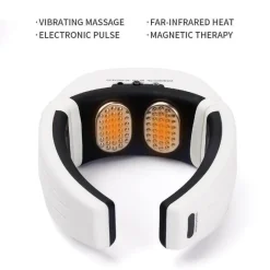 The Relaxation Nook Gesundheits-Gadgets|Gesundheits- Und Entspannungstools-Elektrisches Nackenmassagegerät – Pulstherapie-Entspannungsgerät mit Fernbedienung