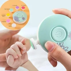 Kinder The Decor Haven Kinderwagen & Zubehör-Elektrisches Nagelknipser-Set für Babys – Sichere Nagelpflege für Kleinkinder