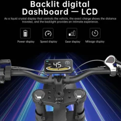 Wilderness Haven Fahrräder & Verkehr|Outdoor-Artikel-Elektrisches Snowbike - Mountain Monster All-Terrain E-Bike