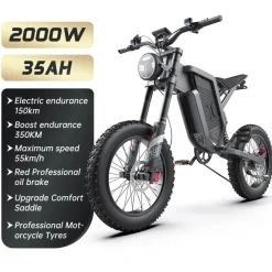 Wilderness Haven Fahrräder & Verkehr|Outdoor-Artikel-Elektrisches Snowbike - Mountain Monster All-Terrain E-Bike