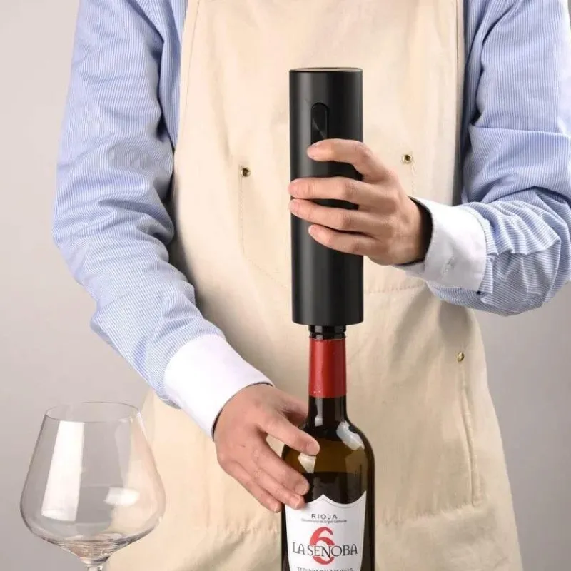 Plates u0026 More Küche & Esszimmer-Elektrisches Weinöffner-Set – Automatisches Weinwerkzeug mit Folienschneider