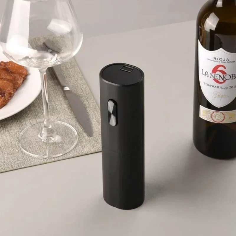 Plates u0026 More Küche & Esszimmer-Elektrisches Weinöffner-Set – Automatisches Weinwerkzeug mit Folienschneider