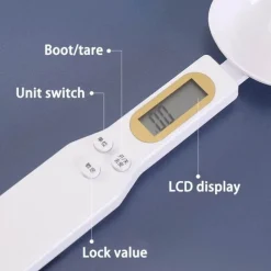 Decor Küche & Esszimmer-Elektronische Löffelwaage – Küchenmesswerkzeug für Kaffee und Lebensmittel
