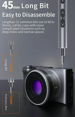 Roam Ready Heimwerkzeuge|Outdoor & Garten-Elektroschrauber-Set - Mehrzweck-Werkzeugsatz