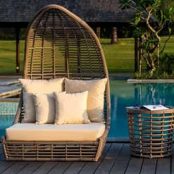 Comfort u0026 Style Möbel|Outdoor & Garten-Ellipse Comfort Sofasessel – Stilvolles, gemütliches Sitzen