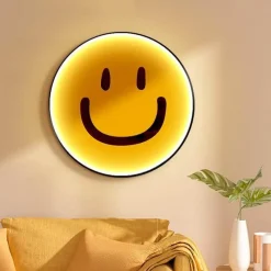 Willow u0026 Whim Beleuchtung-Emoji-Stimmungslicht – Großes Lächeln, dekorative Lampe