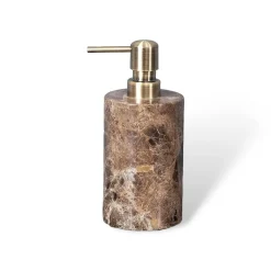 Serene Splash Badezimmer-Emperador Dark Marble Bathroom Collection Sleek Luxury for Modern Spaces