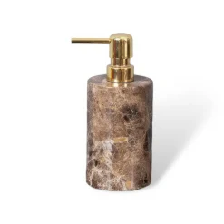 Serene Splash Badezimmer-Emperador Dark Marble Bathroom Collection Sleek Luxury for Modern Spaces