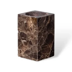 Serene Splash Badezimmer-Emperador Dark Marble Bathroom Collection Sleek Luxury for Modern Spaces