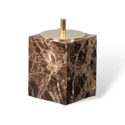 Serene Splash Badezimmer-Emperador Dark Marble Bathroom Collection Sleek Luxury for Modern Spaces