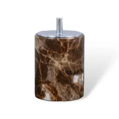Serene Splash Badezimmer-Emperador Dark Marble Bathroom Collection Sleek Luxury for Modern Spaces