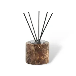 Serene Splash Badezimmer-Emperador Dark Marble Bathroom Collection Sleek Luxury for Modern Spaces