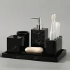 Serene Splash Badezimmer-Enrico Bathroom Accessory Set - Elegant Home Décor Essentials