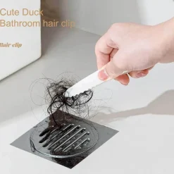 The Blissful Bath Badezimmer-Enten-Haarspangen-Organizer – Süßes Haar-Accessoire zur Wandmontage