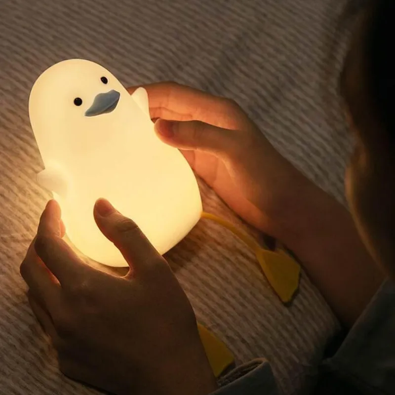 Glow u0026 Shade Beleuchtung-Enten-Nachtlampe – süßes LED-Kinderzimmerlicht