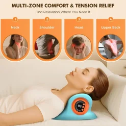 The Relaxation Nook Gesundheits-Gadgets|Massageprodukte-Entspannendes Nackenstützkissen