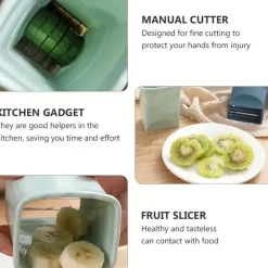 Timeless Touch Küche & Esszimmer-Erdbeerschneider – Tragbarer Obst- und Gemüseschneider fürs Camping