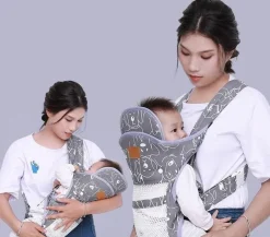 Kinder The Decor Haven Kinderwagen & Zubehör|Taschen & Geldbörsen-Ergonomische Babytrage – Bequemer Rucksack mit zwei Schultern