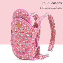 Kinder The Decor Haven Kinderwagen & Zubehör|Taschen & Geldbörsen-Ergonomische Babytrage – Bequemer Rucksack mit zwei Schultern