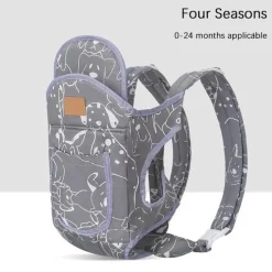 Kinder The Decor Haven Kinderwagen & Zubehör|Taschen & Geldbörsen-Ergonomische Babytrage – Bequemer Rucksack mit zwei Schultern