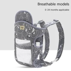 Kinder The Decor Haven Kinderwagen & Zubehör|Taschen & Geldbörsen-Ergonomische Babytrage – Bequemer Rucksack mit zwei Schultern