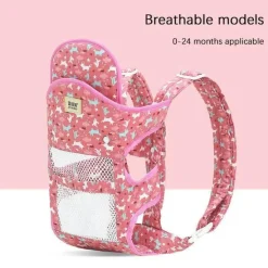 Kinder The Decor Haven Kinderwagen & Zubehör|Taschen & Geldbörsen-Ergonomische Babytrage – Bequemer Rucksack mit zwei Schultern