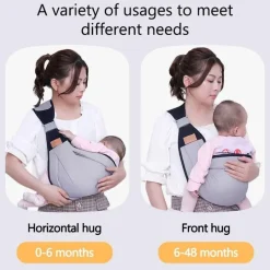 Kinder The Decor Haven Kinderwagen & Zubehör-Ergonomische Babytrage – Bequemer Halt auf der Schulter