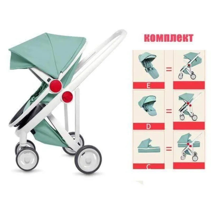 Kinder The Decor Haven Kinderwagen & Zubehör-Ergonomischer Kinderwagen – Luxuriöses saisonales Komfortdesign