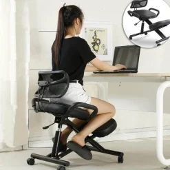 Tranquil Touch Gesundheits-Gadgets|Gesundheits- Und Entspannungstools-Ergonomischer Kniestützstuhl – Verstellbarer Komfortsitz