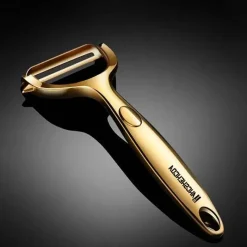 Tom Küche & Esszimmer-Ergonomischer Y-Schäler aus Edelstahl für Obst und Gemüse