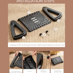 Tranquil Touch Massageprodukte|Gesundheits-Gadgets-Ergonomisches Fußmassagegerät – Komfortables Home-Office-Zubehör