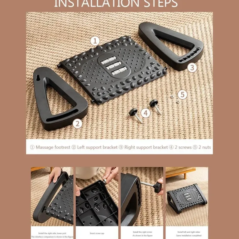 Tranquil Touch Massageprodukte|Gesundheits-Gadgets-Ergonomisches Fußmassagegerät – Komfortables Home-Office-Zubehör