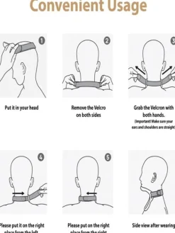 The Relaxation Nook Gesundheits-Gadgets|Gesundheits- Und Entspannungstools-Ergonomisches Nackenstützkissen – Verstellbares Komfortkissen