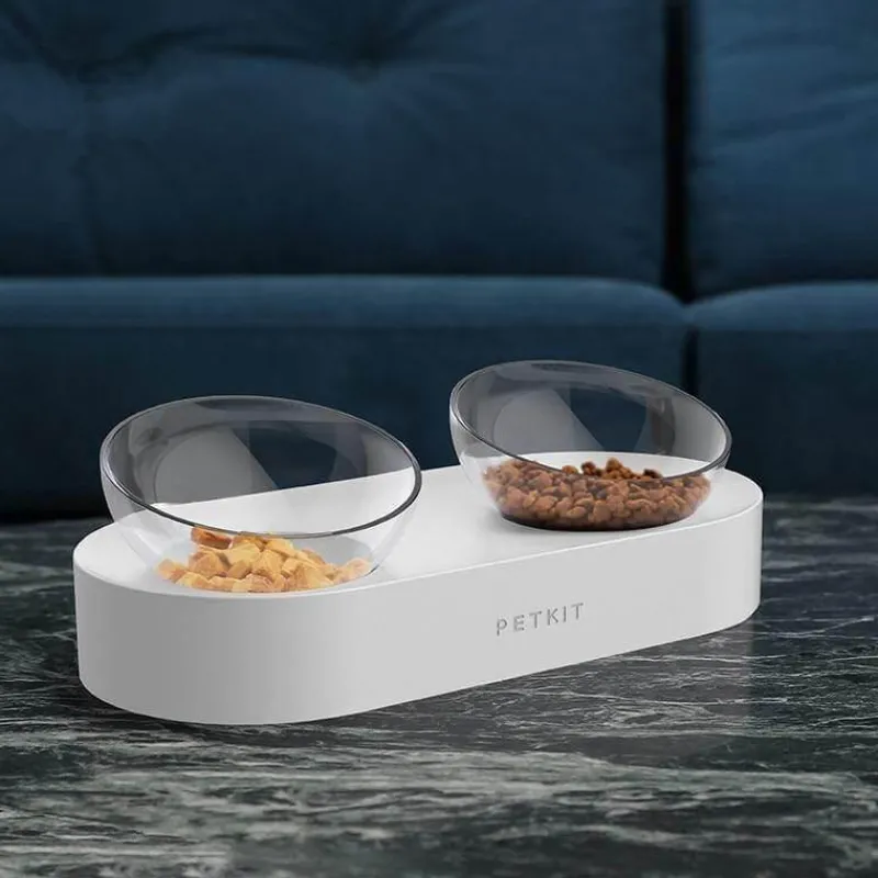 Furendo Haustierzubehör|Reinigungswerkzeuge Für Haustiere-Erhöhter Futternapf für Haustiere – Verstellbare Hunde- und Katzennäpfe