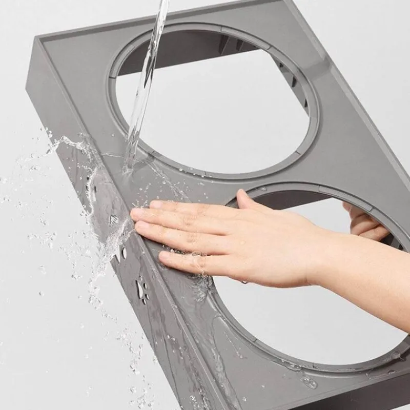 Furry Haven Haustierzubehör|Tierfütterung-Erhöhter, verstellbarer Futternapf für Haustiere – Ständer für Hunde- und Katzennäpfe