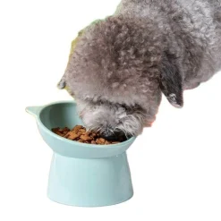 Furry Haven Haustierzubehör|Reinigungswerkzeuge Für Haustiere-Erhöhter, verstellbarer Wassernapf für Haustiere – geneigter Futternapf für Hunde und Katzen