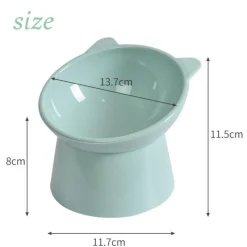 Furry Haven Haustierzubehör|Reinigungswerkzeuge Für Haustiere-Erhöhter, verstellbarer Wassernapf für Haustiere – geneigter Futternapf für Hunde und Katzen