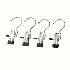 Room to Spare Aufbewahrung Und Organisation-10er-Pack Edelstahlhaken – Stiefelclips für Wäsche und Aufbewahrung