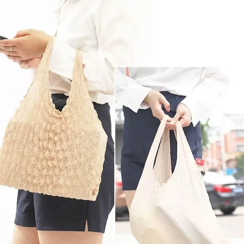 The Decor Haven Gadgets Für Zuhause-Erweiterbare Einkaufstasche – Elastische Einkaufstasche für umweltfreundliches Einkaufen