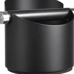 Tom Küche & Esszimmer-Espresso-Abklopfbehälter – Edelstahl mit abnehmbarer Stange und Gummibasis