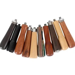 Tom Küche & Esszimmer-Espressofilterhalter - M10 Barista-Werkzeug mit Holzgriff