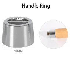 Tom Küche & Esszimmer-Espressofilterhalter - M10 Barista-Werkzeug mit Holzgriff