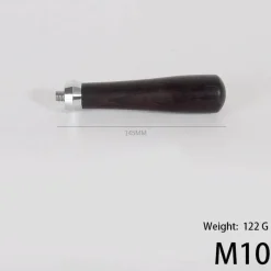 Tom Küche & Esszimmer-Espressofilterhalter - M10 Barista-Werkzeug mit Holzgriff