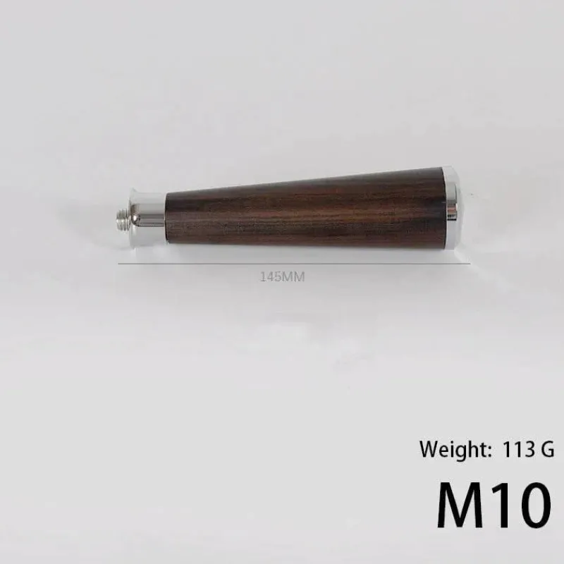 Tom Küche & Esszimmer-Espressofilterhalter - M10 Barista-Werkzeug mit Holzgriff